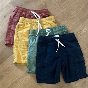 Old Navy Kids Shorts Set - Red, Yellow, Green, Blue